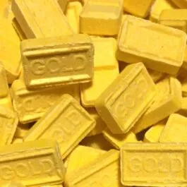 AAA+ Gold Bar Dutch MDMA (Ecstasy) 260mg