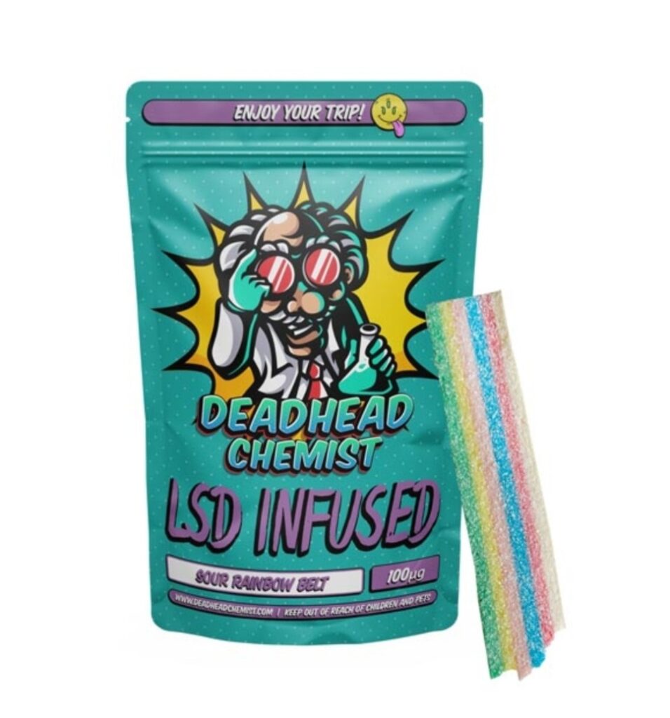 Sour Rainbow belt Deadhead Chemist LSD