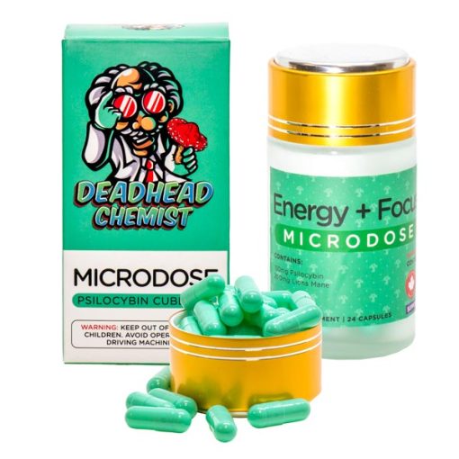 Energy + Focus Shroom Microdose Deadhead Chemist