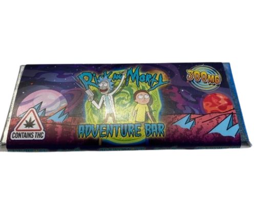 Rick and Morty Adventure Bar Mushroom Chocolate