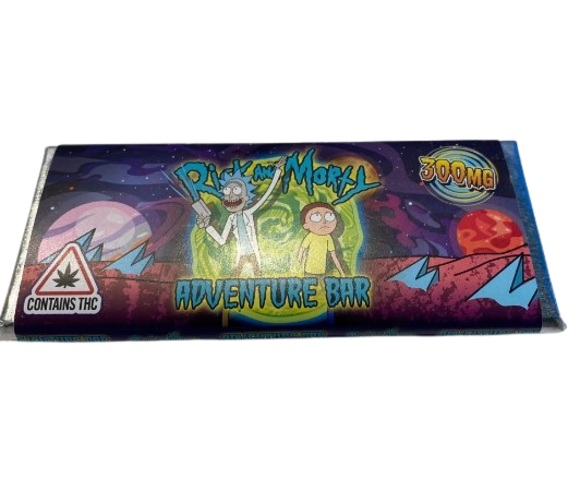 Rick and Morty Adventure Bar Mushroom Chocolate