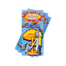 Trippy Bombs | Chocolate Crunch Bar | 6000mg Psilocybin