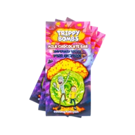 Trippy Bombs | Milk Chocolate Bar | 6000mg Psilocybin By Trippy Flip