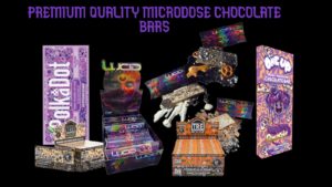 Microdose Psychedelic Chocolate bars banner - lucidworld